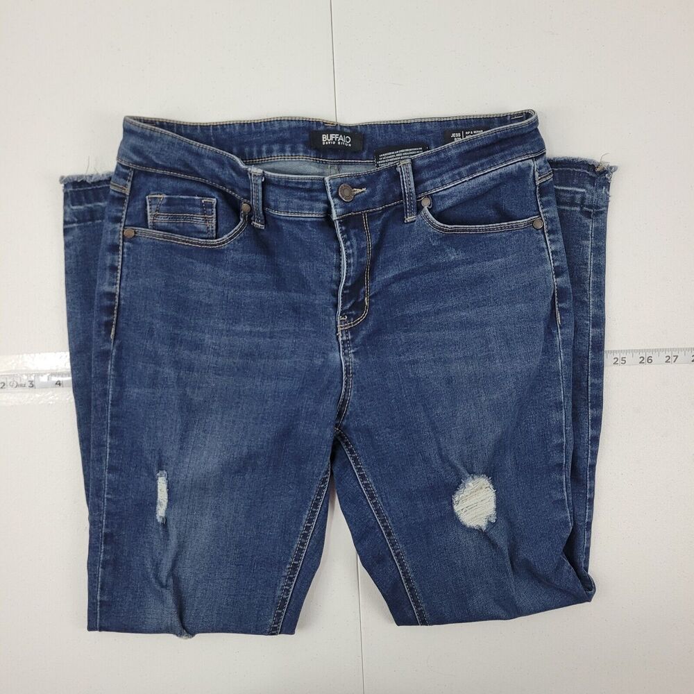 Buffalo David Bitton jeans blue Jess Mid rise‎ skinny 8/29 womens 3223